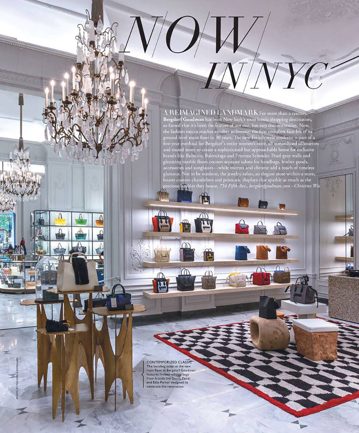 The New Main Floor at Bergdorf Goodman, Journal A