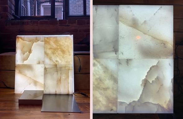 Onyx with Backlighting - Architect: Neumann & Rudy