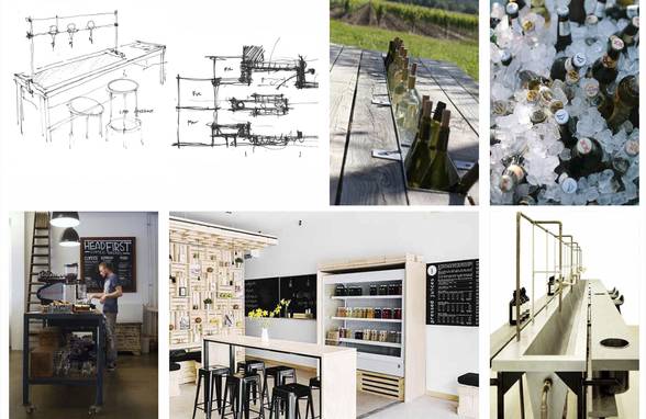Lululemon's First Ever Mens Store Mood Board - Architect: Neumann & Rudy