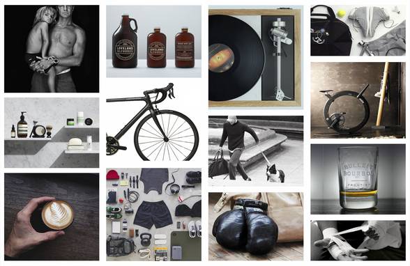 Lululemon's First Ever Mens Store Mood Board - Architect: Neumann & Rudy