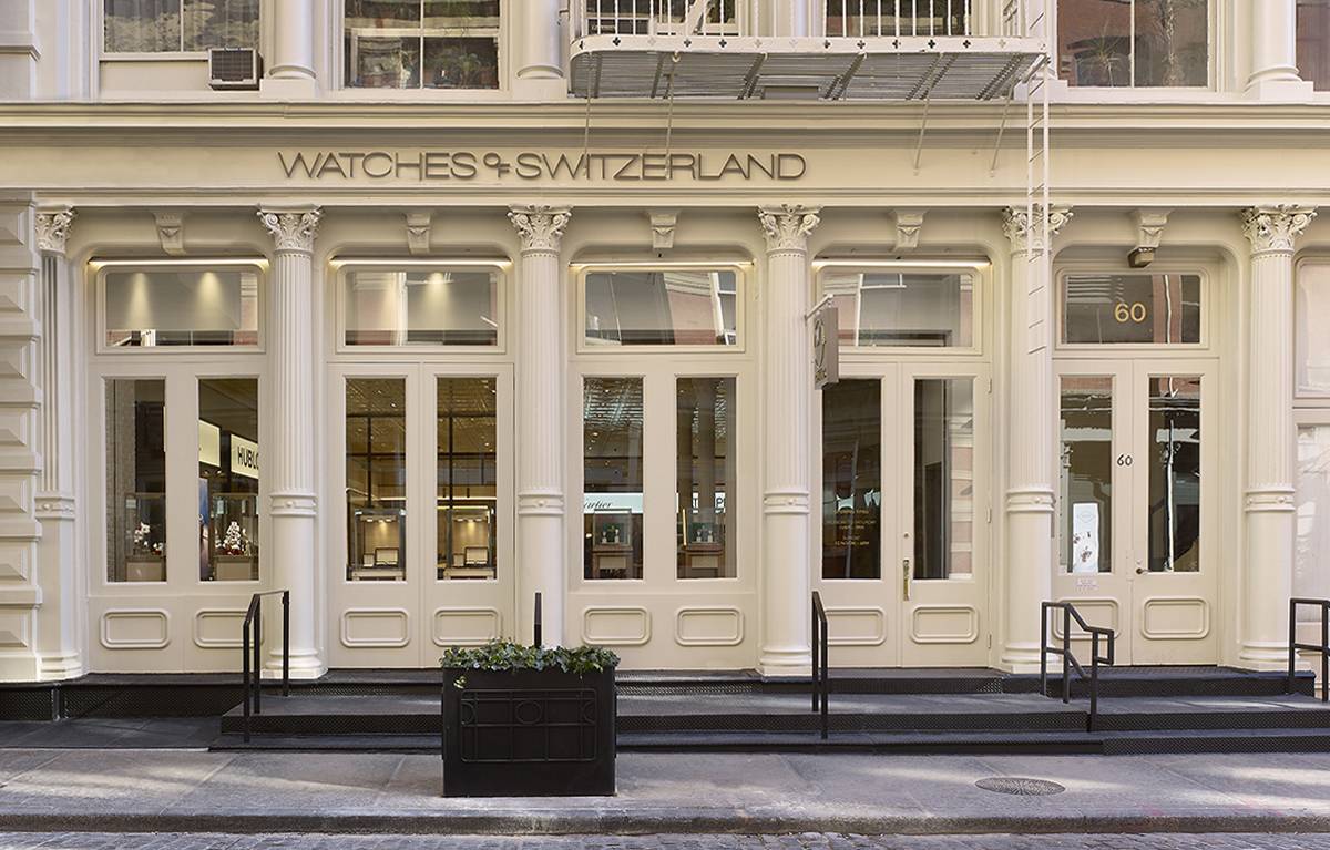 Watches of Switzerland - WOS Greene Street, Soho, NY, NYC - Architect: Neumann & Rudy